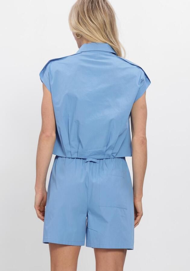 MY ESSENTIAL WARDROBE Dames Blouses Mwsunna Sleeveless Shirt Blauw - Foto 3