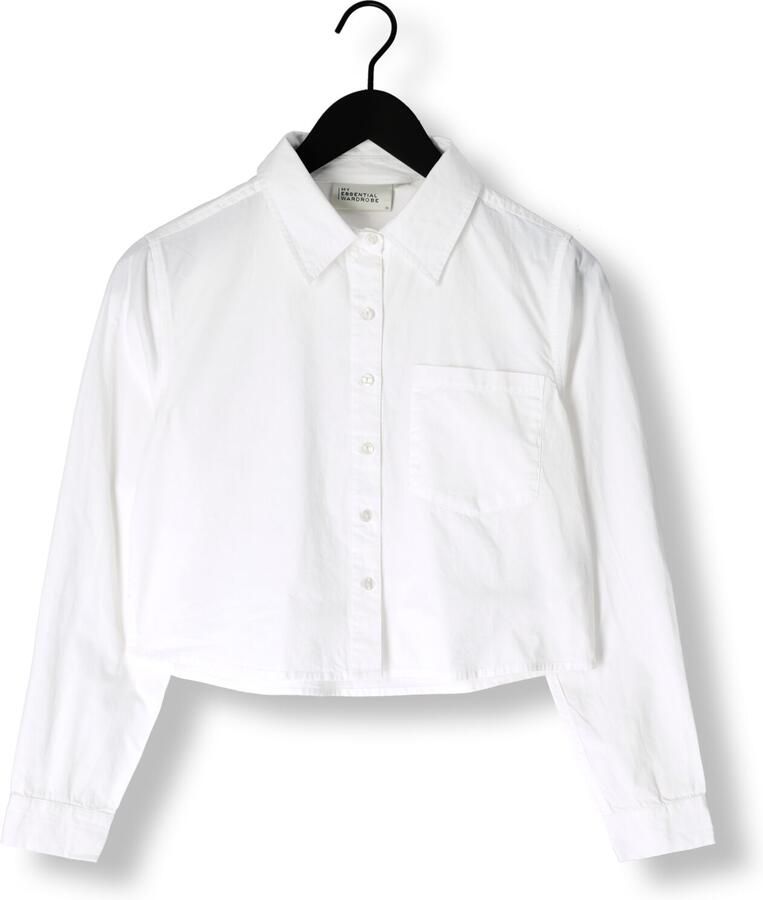 MY ESSENTIAL WARDROBE Dames Blouses Sunnamw Short Shirt Wit