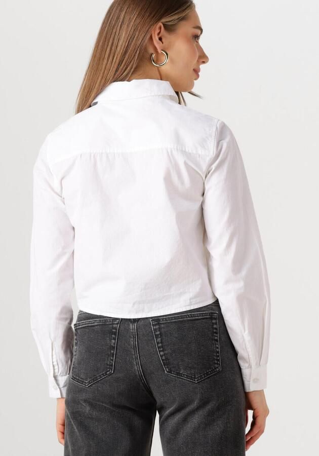 MY ESSENTIAL WARDROBE Dames Blouses Sunnamw Short Shirt Wit - Foto 2