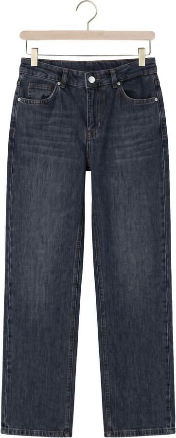 My Essential Wardrobe straight fit jeans van katoenmix model 'The Louis' - Foto 4