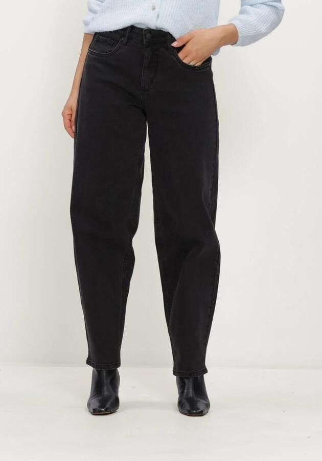 MY ESSENTIAL WARDROBE Dames Broeken Baloomw 144 High Barrel Zwart