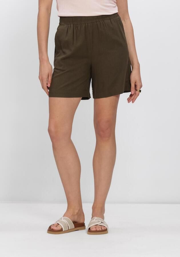 MY ESSENTIAL WARDROBE Dames Broeken Diasmw Shorts Khaki