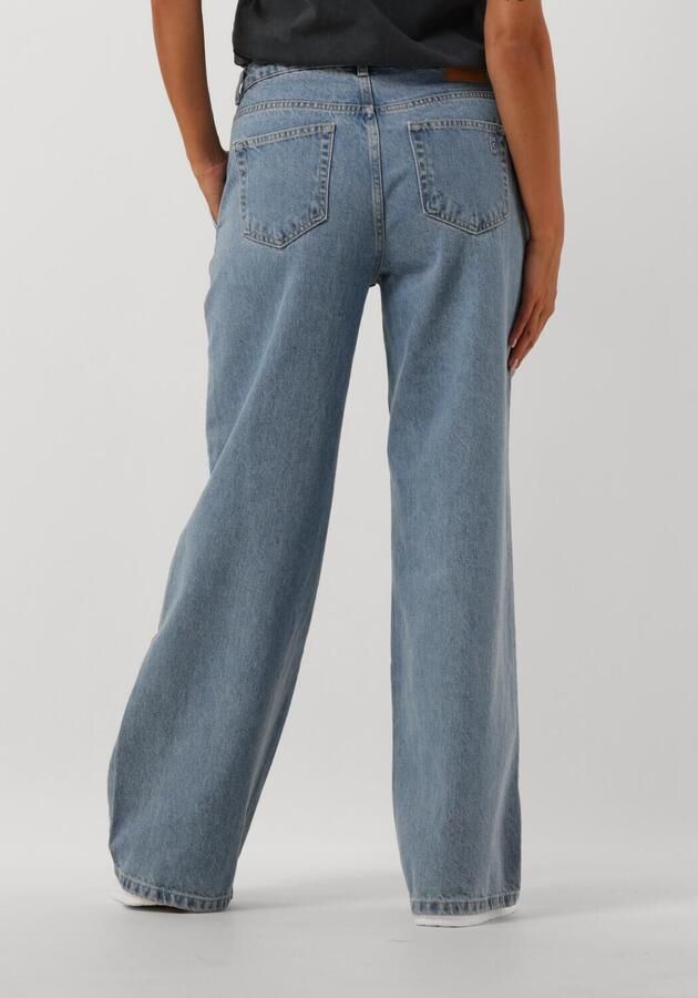 MY ESSENTIAL WARDROBE Dames Broeken Jaydamw 165 High Wide Blauw