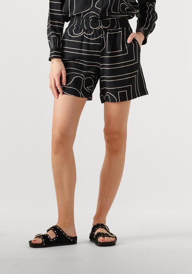MY ESSENTIAL WARDROBE Dames Broeken Kellymw Shorts Zwart - Foto 4