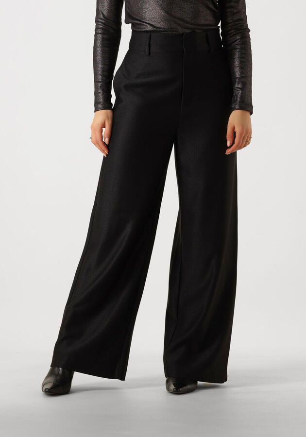 MY ESSENTIAL WARDROBE Dames Broeken Lavinamw High Wide Pant Zwart - Foto 4