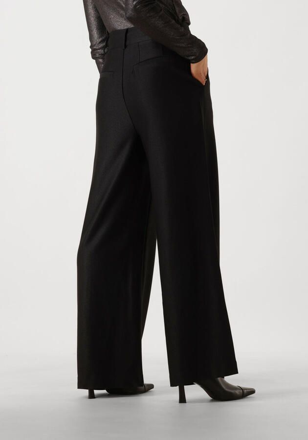 MY ESSENTIAL WARDROBE Dames Broeken Lavinamw High Wide Pant Zwart