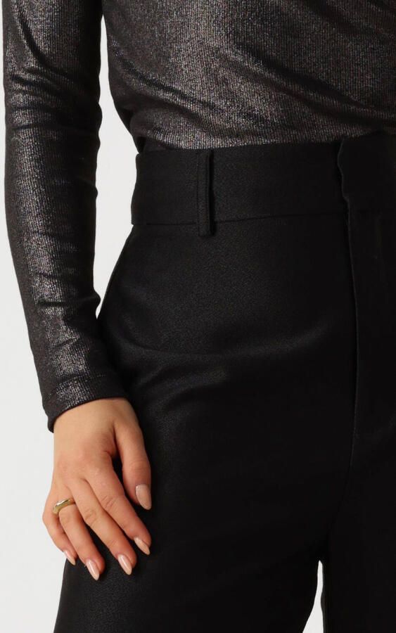 MY ESSENTIAL WARDROBE Dames Broeken Lavinamw High Wide Pant Zwart - Foto 2