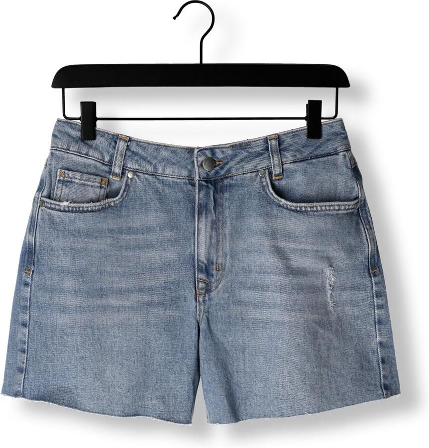 MY ESSENTIAL WARDROBE Dames Broeken Lucymy 139 Shorts Blauw