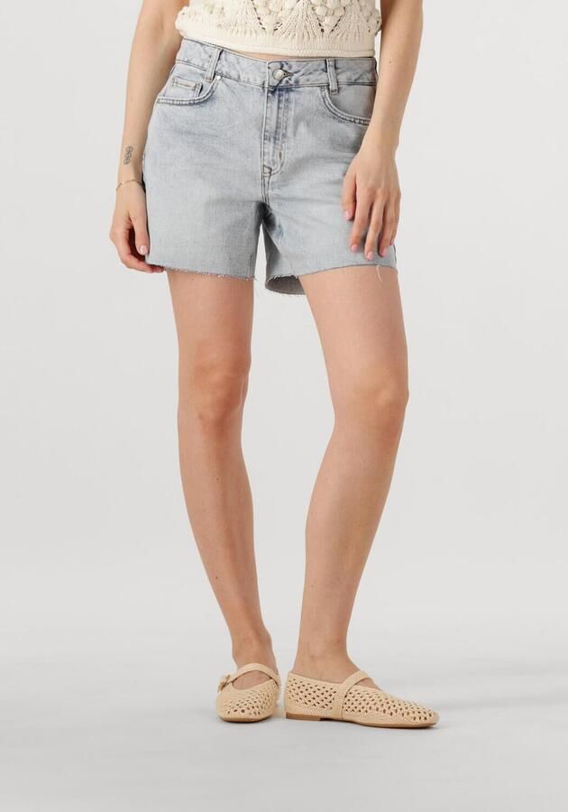 MY ESSENTIAL WARDROBE Dames Broeken Lucymy 139 Shorts Lichtblauw - Foto 4