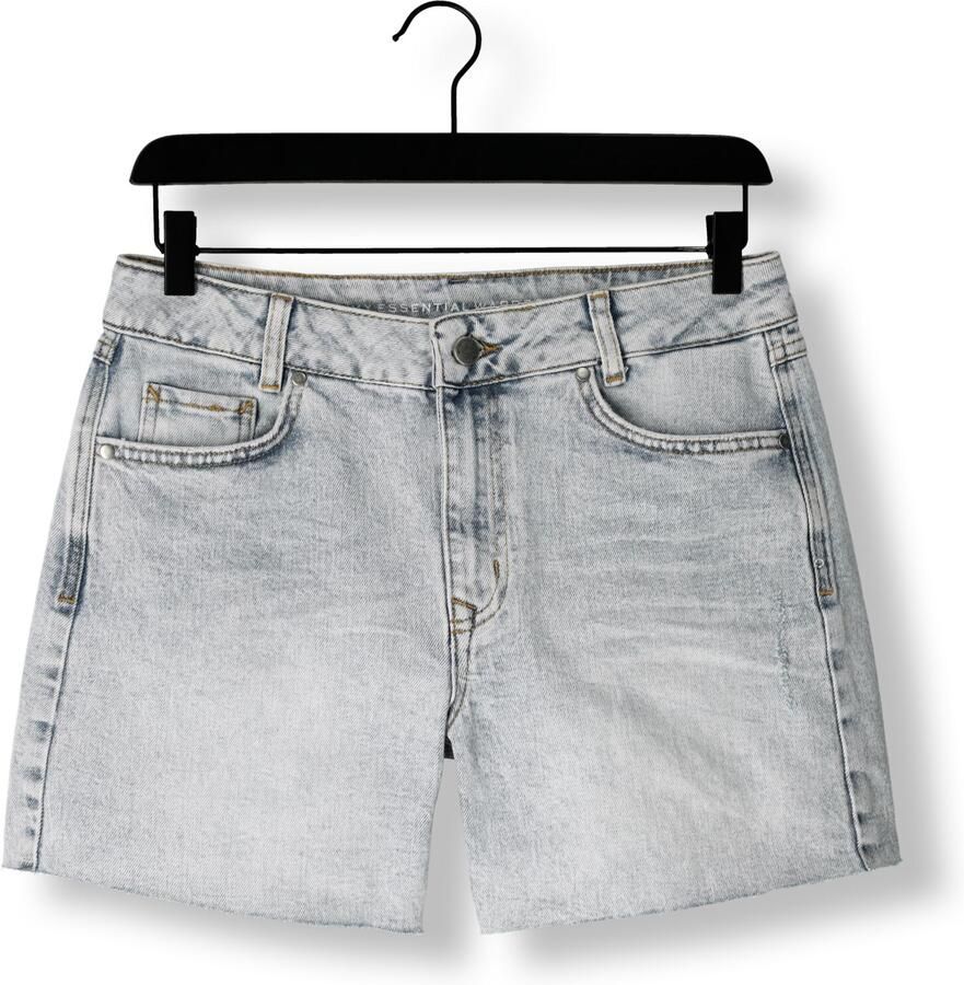 MY ESSENTIAL WARDROBE Dames Broeken Lucymy 139 Shorts Lichtblauw