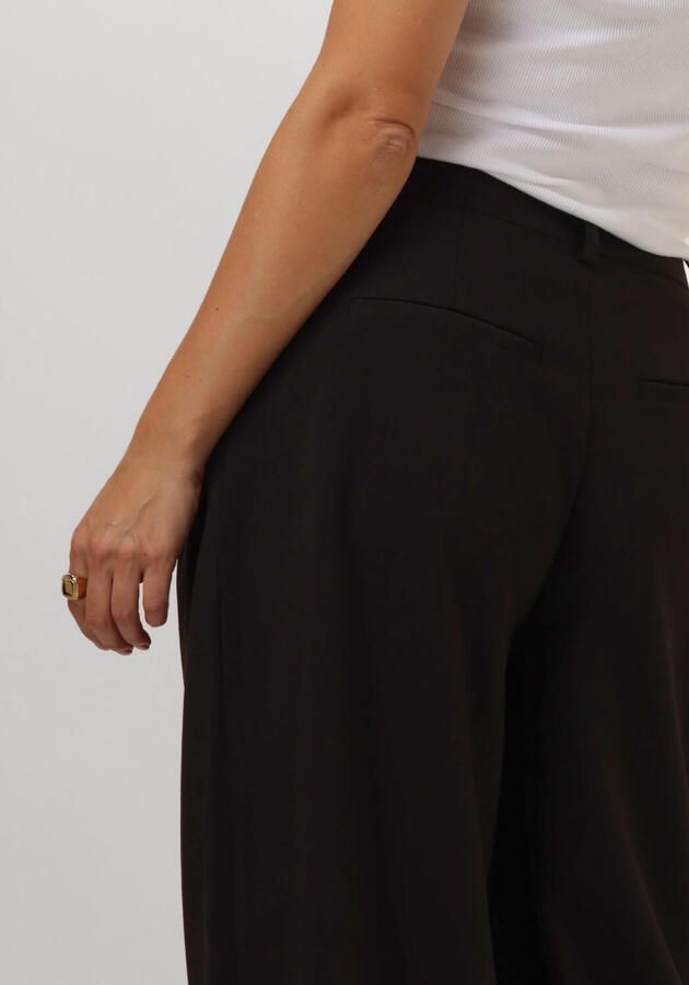 My Essential Wardrobe Wijde Zwarte Broek Milanmw Stijl Black Dames - Foto 2