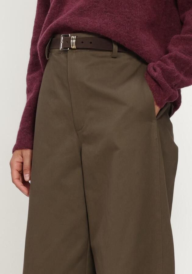 MY ESSENTIAL WARDROBE Dames Broeken Mwgisva Kendel Barrel Pant Olijf - Foto 3