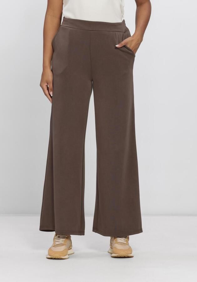 My Essential Wardrobe Wide leg sweatpants met elastische band model 'Helle'