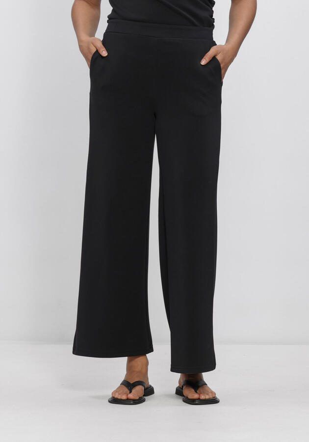 MY ESSENTIAL WARDROBE Dames Broeken Mwhelle Wide Pant Zwart
