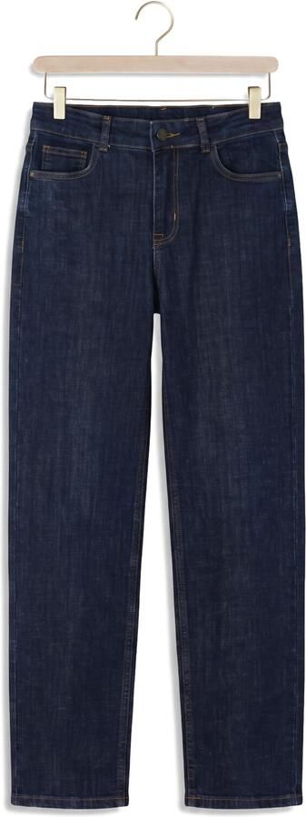 MY ESSENTIAL WARDROBE Dames Broeken Mwlucy 187 High Barrel Donkerblauw - Foto 3
