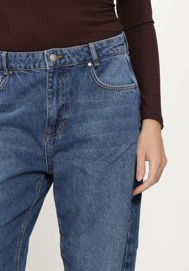 MY ESSENTIAL WARDROBE Dames Broeken Mwremmie 174 High Barrel Blauw - Foto 3
