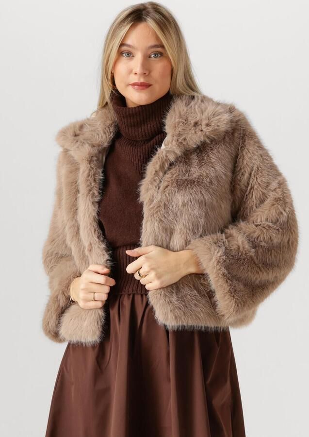 My Essential Wardrobe Jack van imitatiebont met opstaande kraag model 'Alexa' - Foto 4