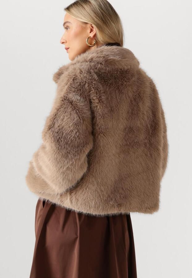 My Essential Wardrobe Jack van imitatiebont met opstaande kraag model 'Alexa' - Foto 3