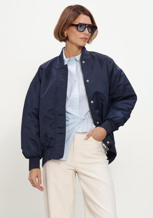 MY ESSENTIAL WARDROBE Dames Jassen Helgamw Bomber Jacket Donkerblauw