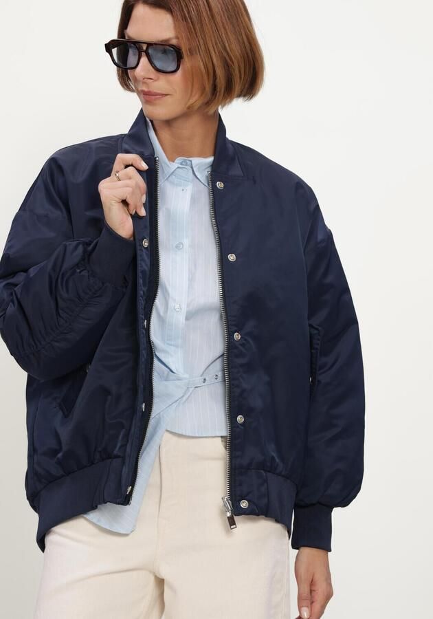 MY ESSENTIAL WARDROBE Dames Jassen Helgamw Bomber Jacket Donkerblauw - Foto 4