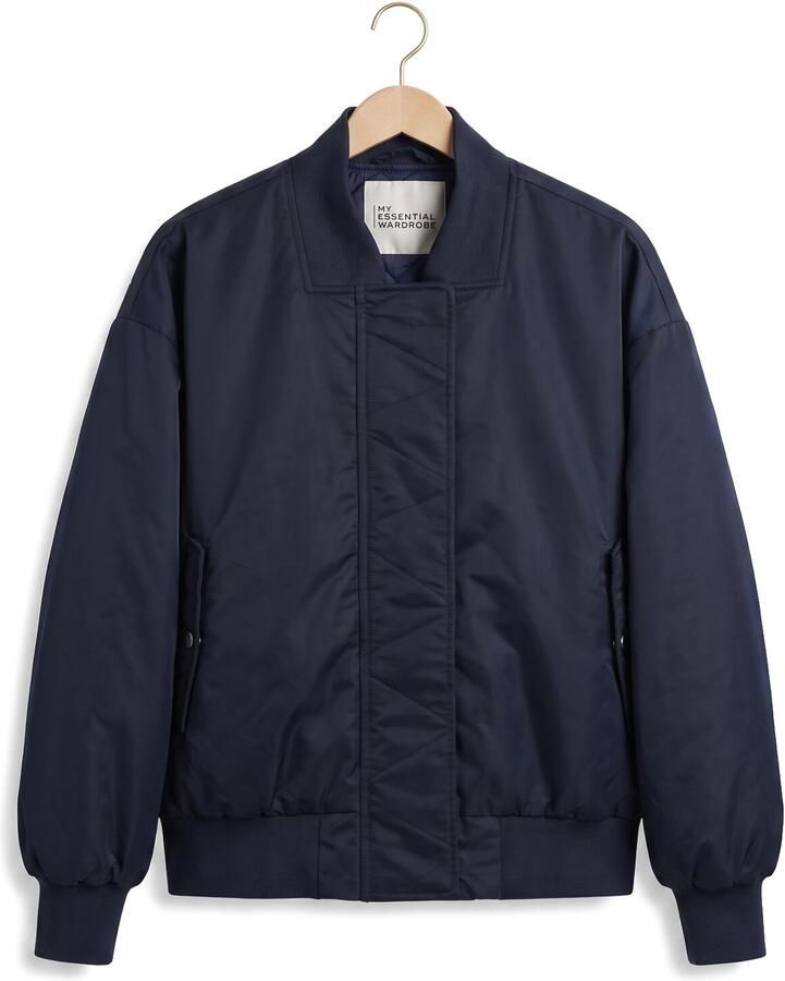 MY ESSENTIAL WARDROBE Dames Jassen Helgamw Bomber Jacket Donkerblauw - Foto 2