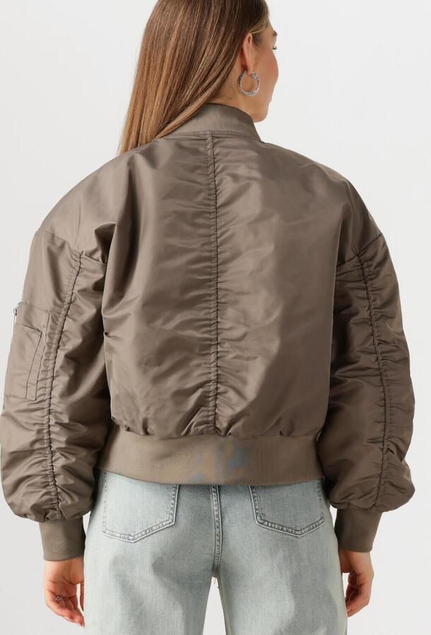 MY ESSENTIAL WARDROBE Dames Jassen Helgamw Short Bomber Jacket Gebroken Wit - Foto 3