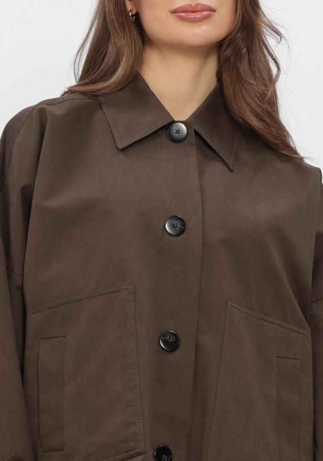 MY ESSENTIAL WARDROBE Dames Jassen Lyonmw Os Short Jacket Bruin - Foto 3