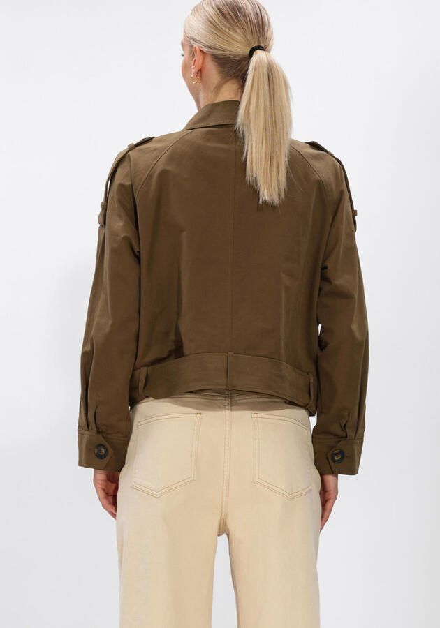 MY ESSENTIAL WARDROBE Dames Jassen Mwlyon Short Jacket Khaki - Foto 3