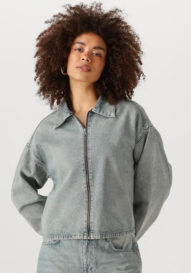 MY ESSENTIAL WARDROBE Dames Jassen Mwmalea 174 Boxy Jacket Grijs - Foto 4