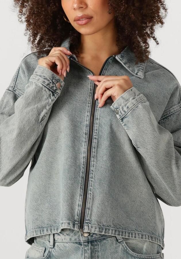 MY ESSENTIAL WARDROBE Dames Jassen Mwmalea 174 Boxy Jacket Grijs - Foto 2