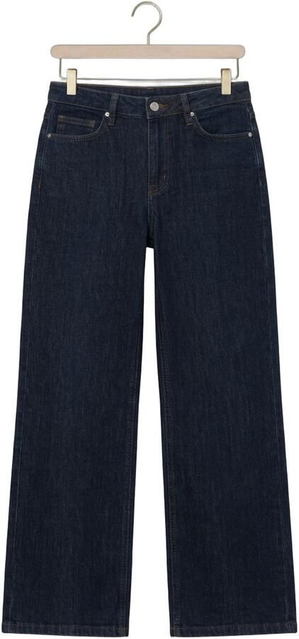MY ESSENTIAL WARDROBE Dames Jeans 35 The Louis 139 High Wide Y Donkerblauw - Foto 4