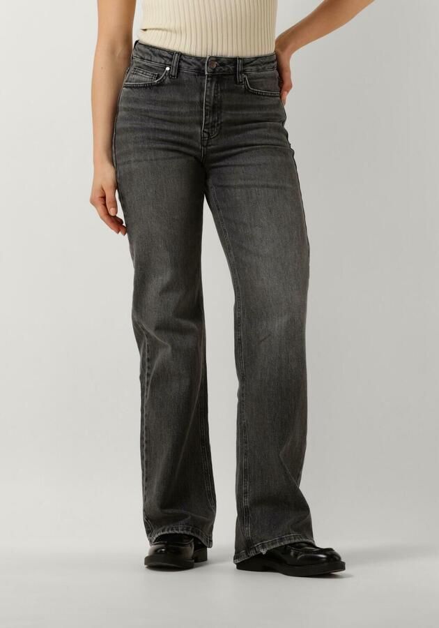 MY ESSENTIAL WARDROBE Dames Jeans 35 The Louis 139 High Wide Y Donkergrijs - Foto 4