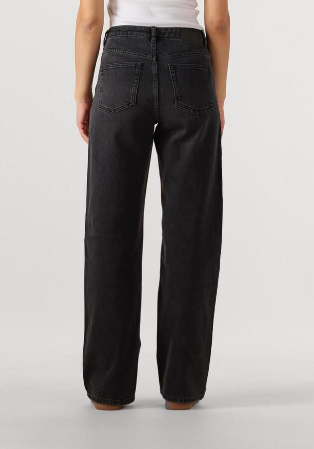 MY ESSENTIAL WARDROBE Dames Jeans 35 The Louis 139 High Wide Zwart