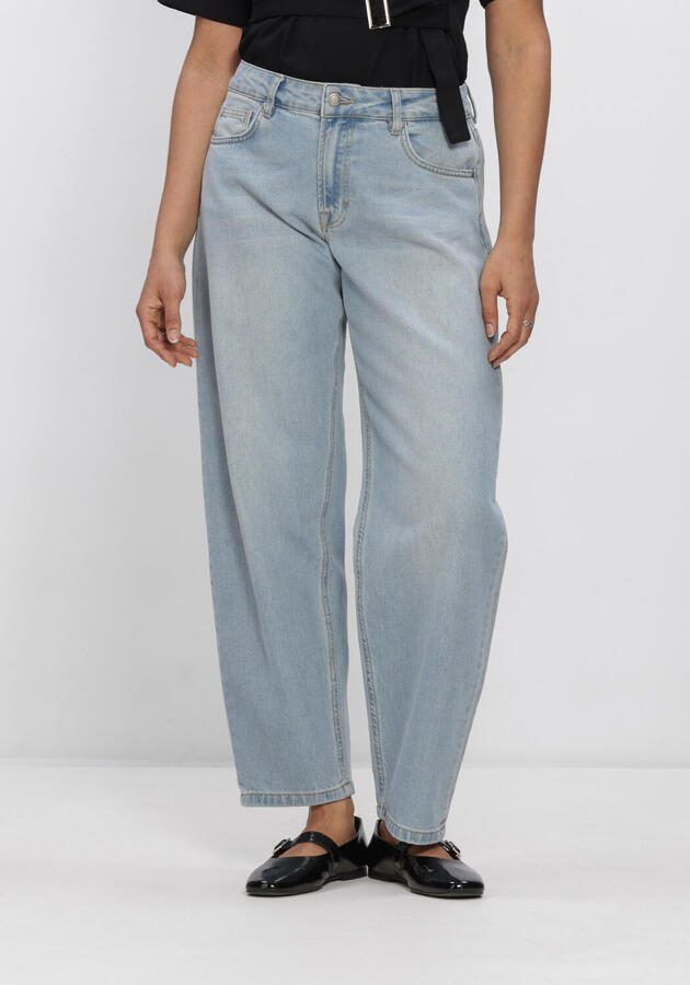 MY ESSENTIAL WARDROBE Dames Jeans Baloomw 139 High Barrel Lichtblauw