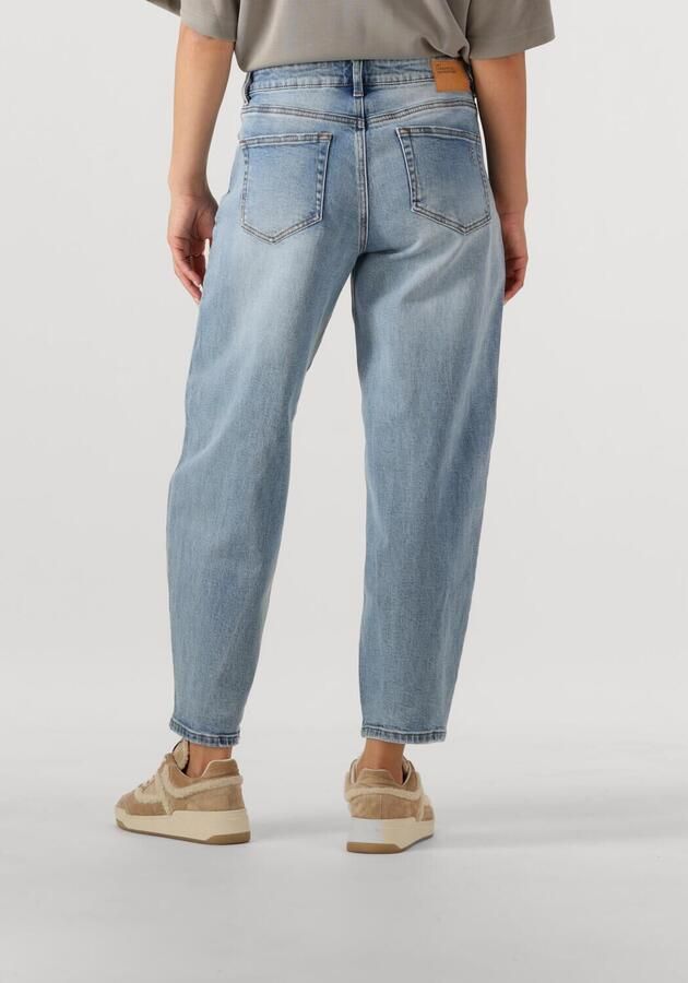 MY ESSENTIAL WARDROBE Dames Jeans Baloomw 144 High Barrel Blauw - Foto 2