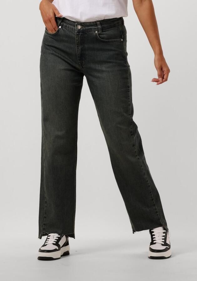 MY ESSENTIAL WARDROBE Dames Jeans Dangomw 139 High Straight Donkerblauw - Foto 3