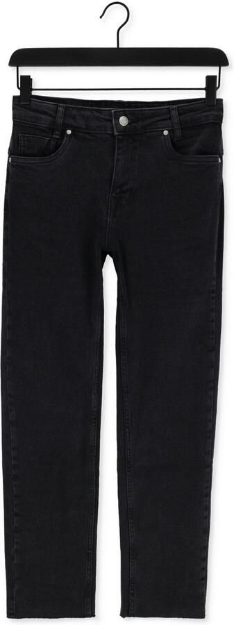 My Essential Wardrobe Donkergrijze Straight Leg Jeans Elly 104 High Straight Y - Foto 3