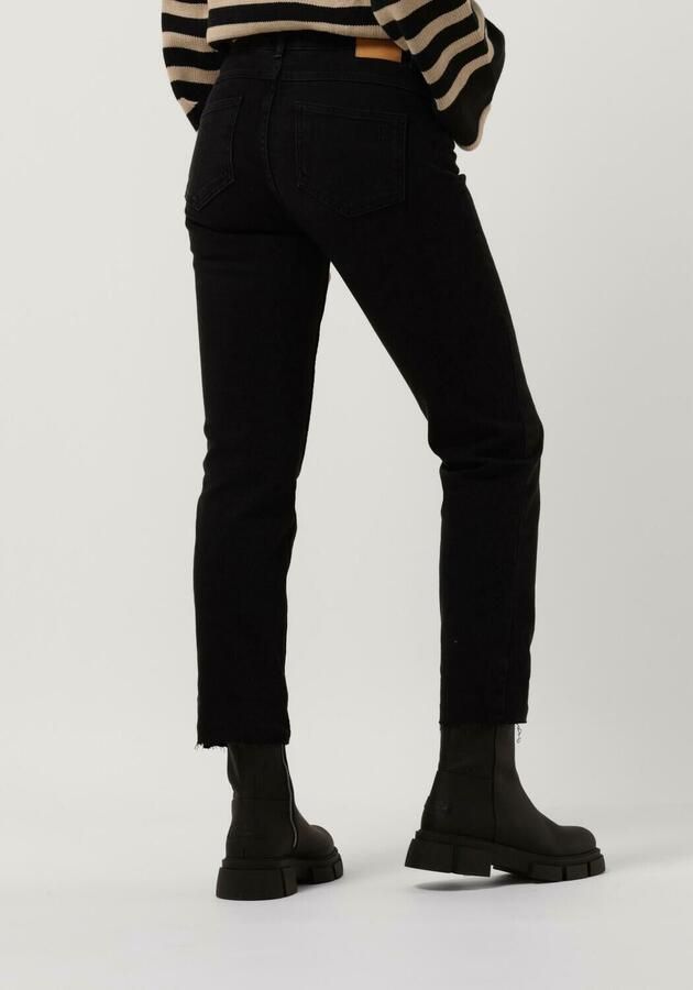 My Essential Wardrobe Donkergrijze Straight Leg Jeans Elly 104 High Straight Y - Foto 2