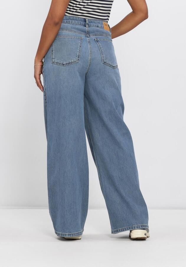 MY ESSENTIAL WARDROBE Dames Jeans Mwjessie 139 Low-crotch X-wide Blauw - Foto 2