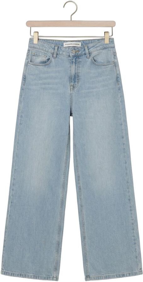 MY ESSENTIAL WARDROBE Dames Jeans Mwjessie 139 Low-crotch X-wide Lichtblauw - Foto 4