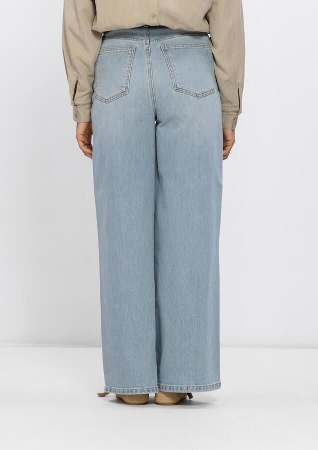 MY ESSENTIAL WARDROBE Dames Jeans Mwjessie 139 Low-crotch X-wide Lichtblauw - Foto 2