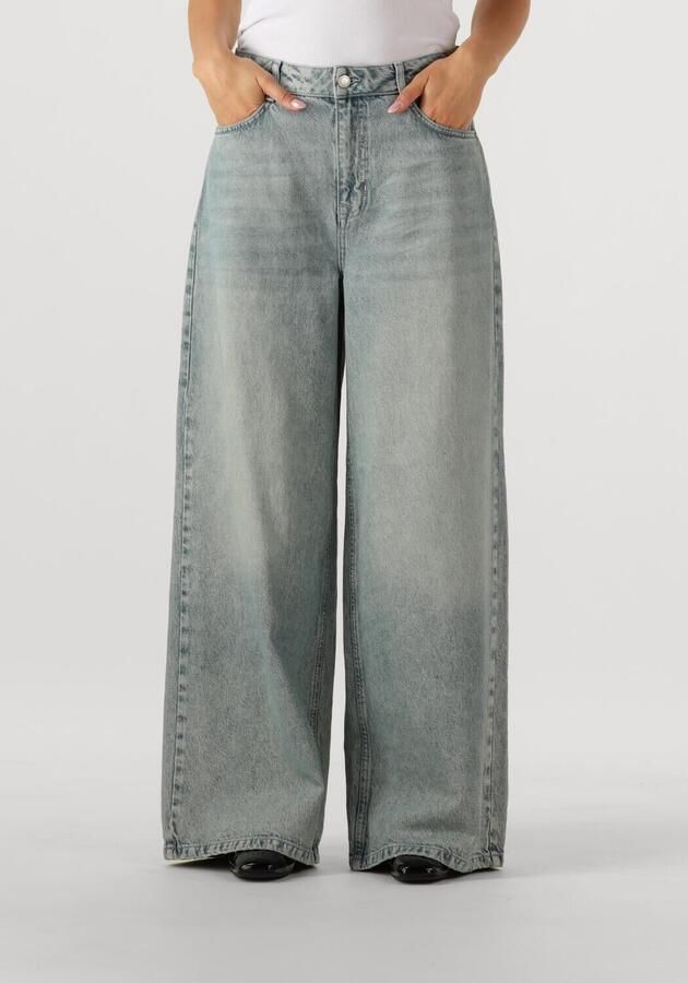 MY ESSENTIAL WARDROBE Dames Jeans Mwjessie 174 Low-crotch X-wide Donkerblauw - Foto 4