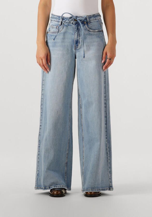 MY ESSENTIAL WARDROBE Dames Jeans Mwkaro 144 Mid X-wide Lichtblauw - Foto 4