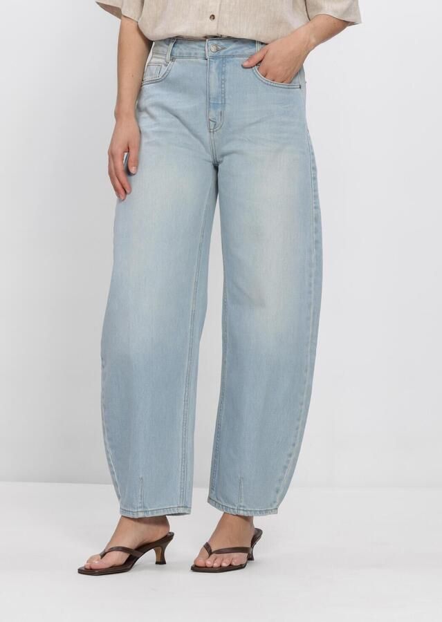 MY ESSENTIAL WARDROBE Dames Jeans Mwlucy 139 Loose Barrel Lichtblauw