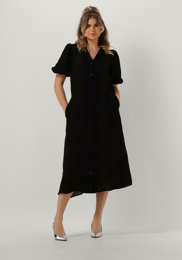 MY ESSENTIAL WARDROBE Dames Jurken Estermw Long Dress Zwart - Foto 4