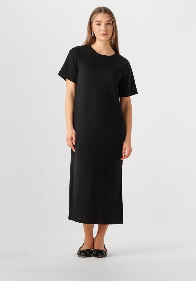 MY ESSENTIAL WARDROBE Dames Jurken Hellamw R-neck Long Dress Zwart - Foto 4