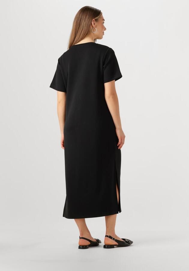 MY ESSENTIAL WARDROBE Dames Jurken Hellamw R-neck Long Dress Zwart