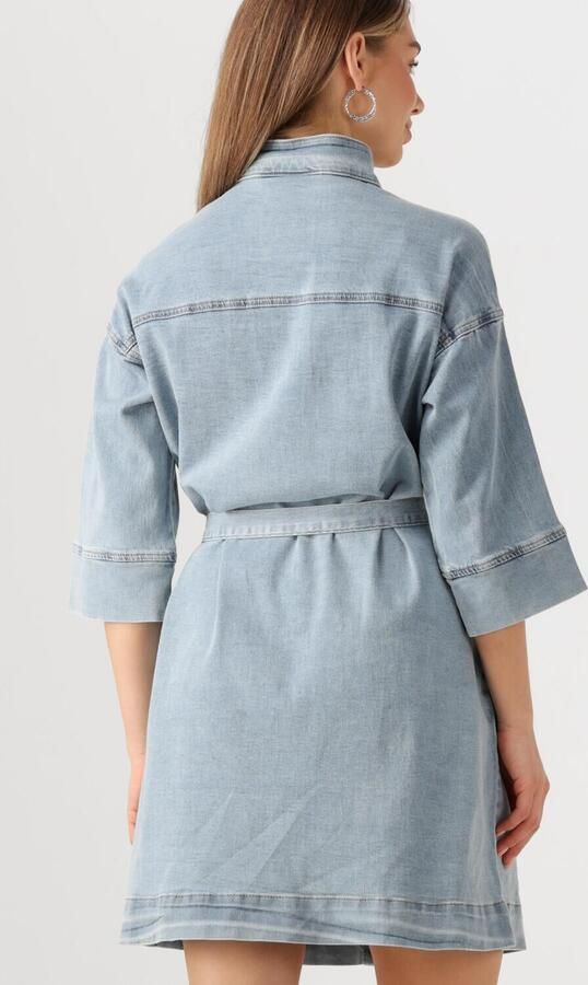 MY ESSENTIAL WARDROBE Dames Jurken Laramw 115 Dress Lichtblauw - Foto 3