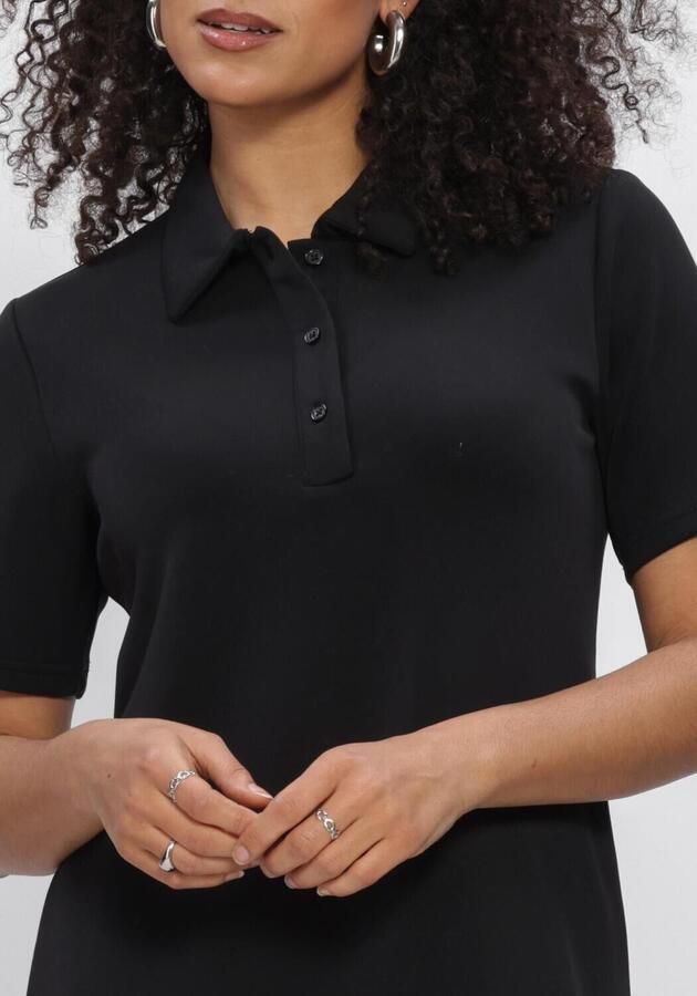 MY ESSENTIAL WARDROBE Dames Jurken Mwhelle Polo Long Dress Zwart - Foto 3