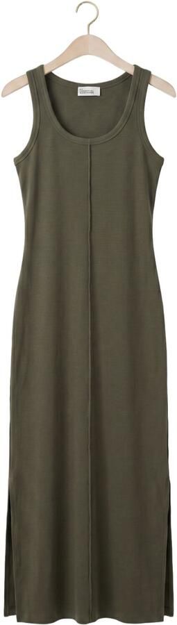 MY ESSENTIAL WARDROBE Dames Jurken Mwmandy Rn Dress Donkergroen - Foto 3